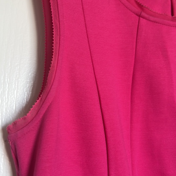 Talbot Barbie Pink Dress Size 6 Fit and Flare Fuschia - Picture 4 of 5